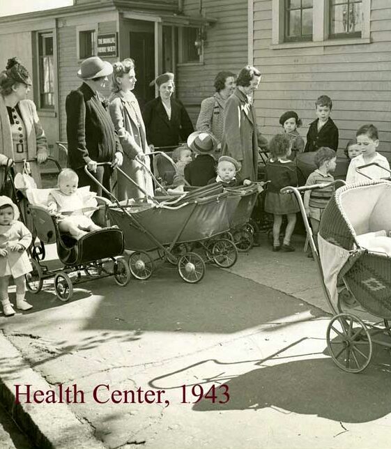 BCF history: Health center 1943